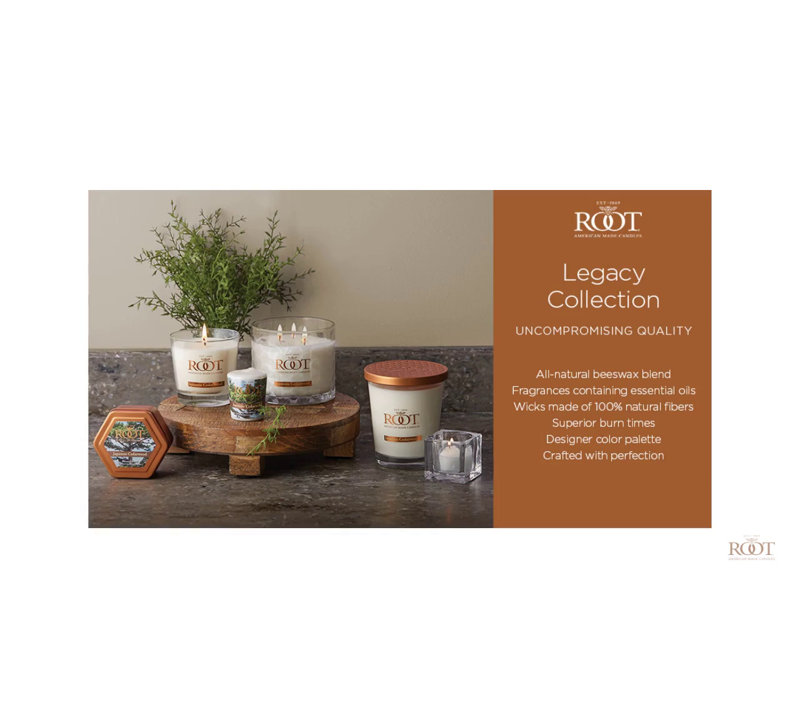 French Vanilla Beeswax Blend 10.5 oz Scented Jar Candle