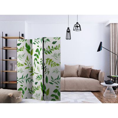 135cm W x 172cm H 3 - Panel One Sided Room Divider Folding Room Divider