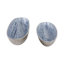 Bol décoratif ovale en métal pour décoration intérieure moderne - Bol décoratif d'inspiration côtière pour le style de l'entrée ou de la tablette - ensemble de 2, 23 po, 20 po-2064473301