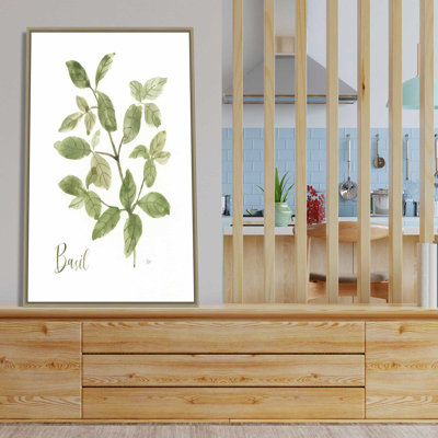 " Herb Basil " Painting Print