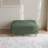 Seemab 39.8" W Upholstered Square Corduroy Ottoman with Solid Wood Legs-94322389