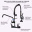 Robinet de cuisine commercial à poignée double-87206405