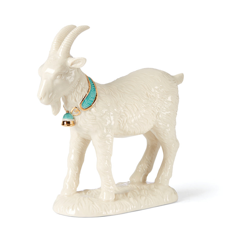 Figurine de première chèvre de la Nativité
