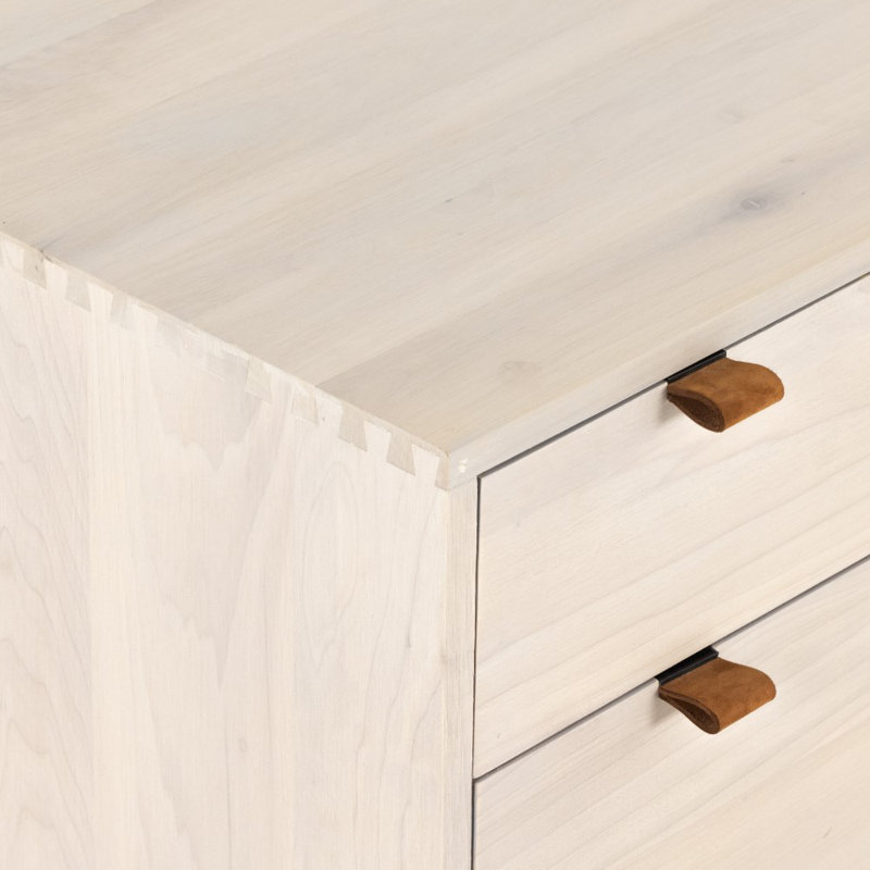 Trey Solid Wood Executive Desk