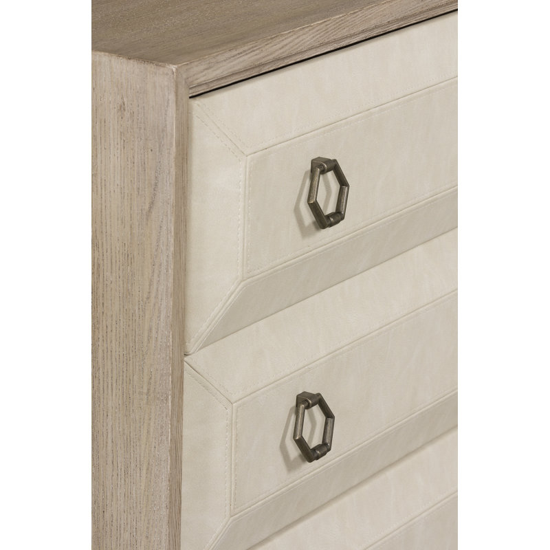 Santa Barbara 3 - Drawer Nightstand, 29.75" H x 34" W x 19" D