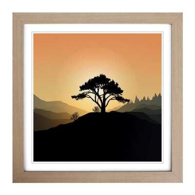 Single Picture Frame Print on Wood