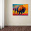 « rites of the prairie », reproduction sur toile tendue-21935943