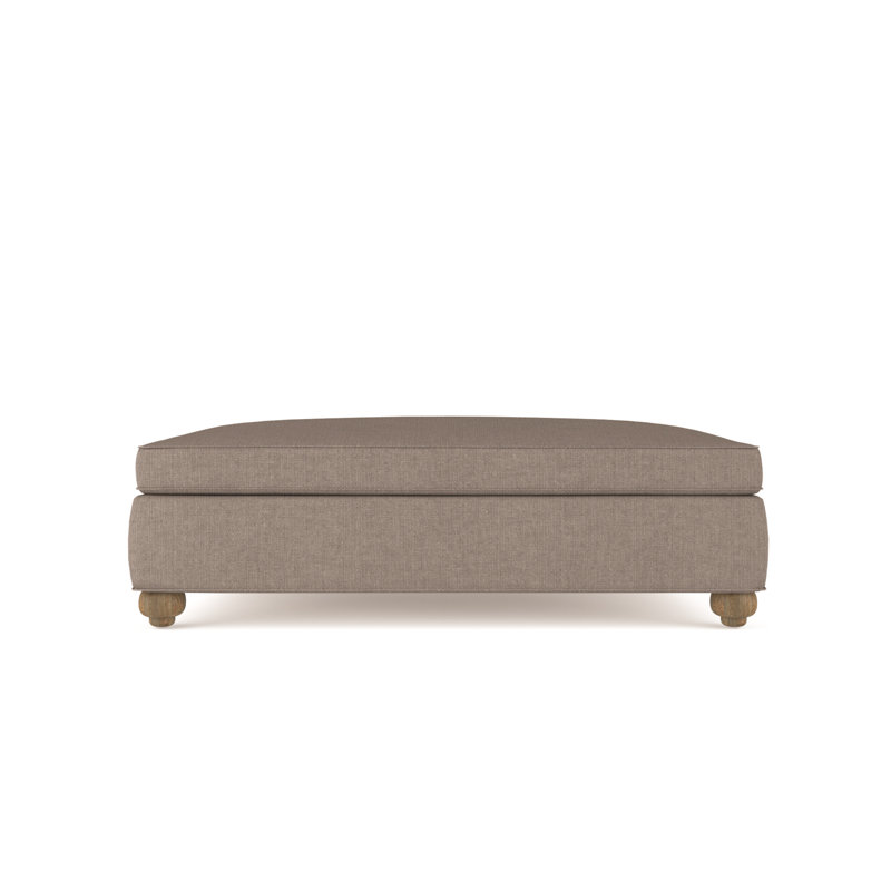 Repose-pieds de table Leroy, Ponce de lin Box Weave, Naturel