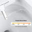 Smart Toilet With Built - In Bidet, And One Piece Design, Auto Open/Close Lid By Radar Sensor, Flush System, Heated Seat Adjustable Temperature, Warm Water Wash Bubble Wash. Multiple Modes Like Move