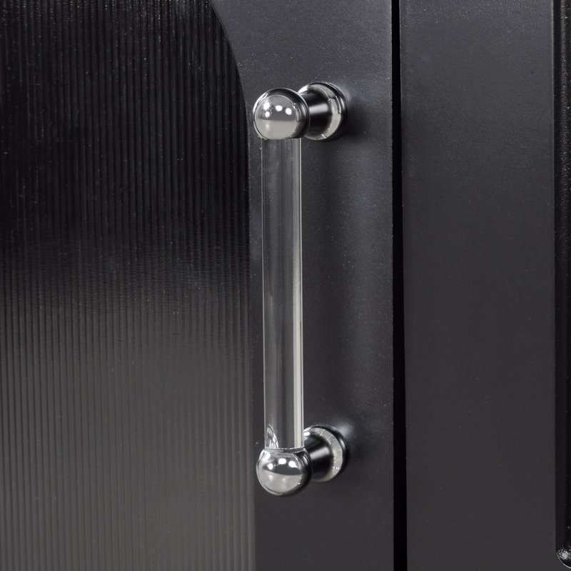 Meuble-lavabo 24 po avec lavabo, meuble-lavabo avec deux tiroirs et porte, tablette réglable, bois massif et panneau de fibres à densité moyenne