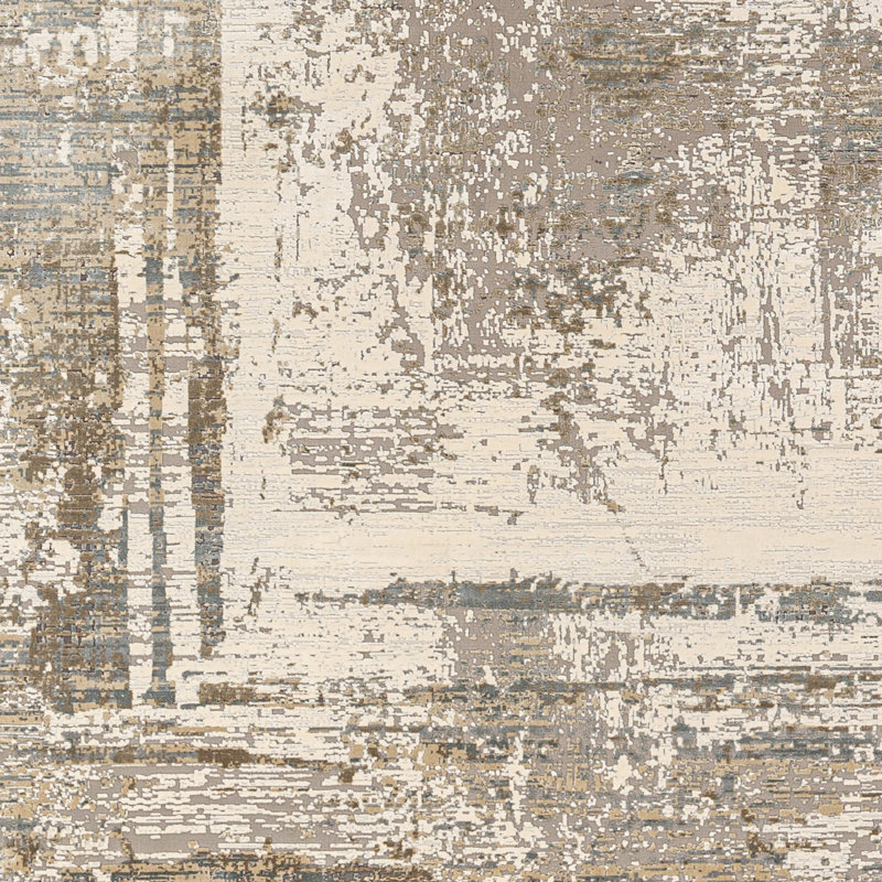 Abstract Indoor Rug, Runner 3' x 9'10"