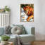 «Lion Sleeping» par Ilora, reproduction d'art sur toile encadrée-1397454748