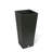 Cara 28" Square Composite Pot Planter with Plant Shelf-31645029