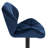 Dequavious Swivel Upholstered Adjustable Height Counter Stool with Metal Frame-1219809669