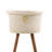 Swivel Bar Stools With Backrest Footrest ,With A Fixed Height Of 360 Degrees