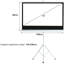 Symple Stuff Portable Projector Screen Projector Screen-1686519533