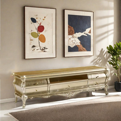 European style palace style TV stand