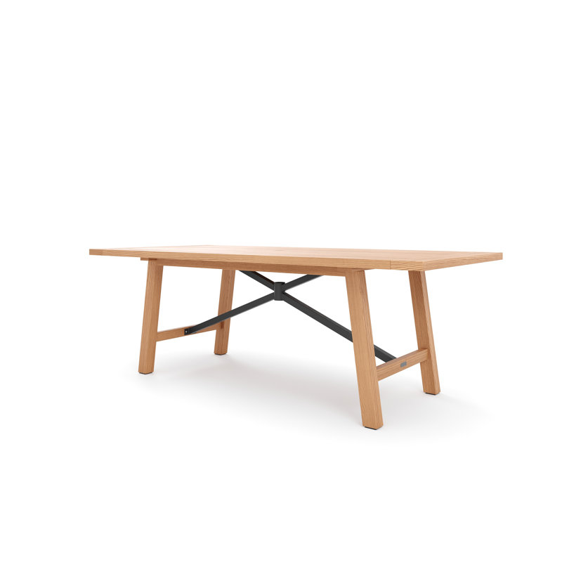 Truss Outdoor Teak Dining Table