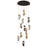 Transitional 12-Light Glass Chandelier -438617876