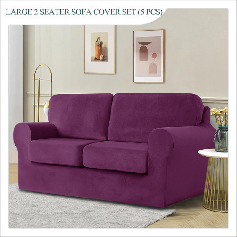 Outdoor Patio Sofa Cover, Purple