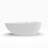 71 Inch Artificial Stone Solid Surface Freestanding Bathroom Bathtub