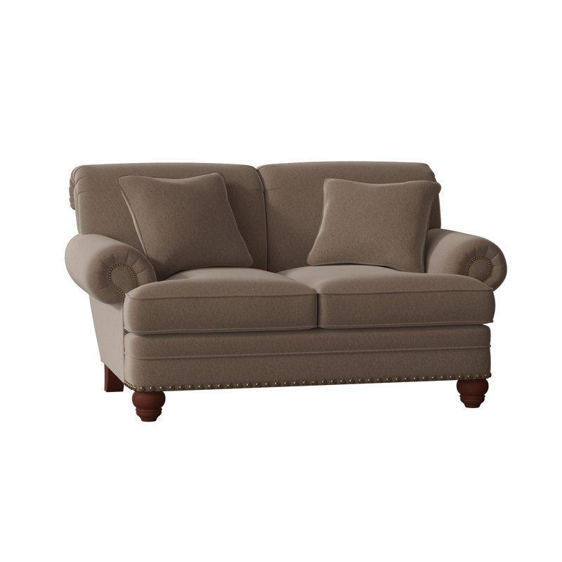 Spratt Loveseat, Boaz 41, Manhattan, Light Brass