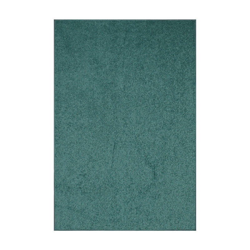 Modern Plush Pet and Kids Friendly Solid Color Area Rugs, Stain & Fade Resistance, Bedroom, Playroom and Kidsroom, Event, Wedding, Perfect for Living Room, Dining Room, Teal Melancon Rug