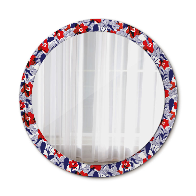 Huldar Glass Flat Wall Mirror
