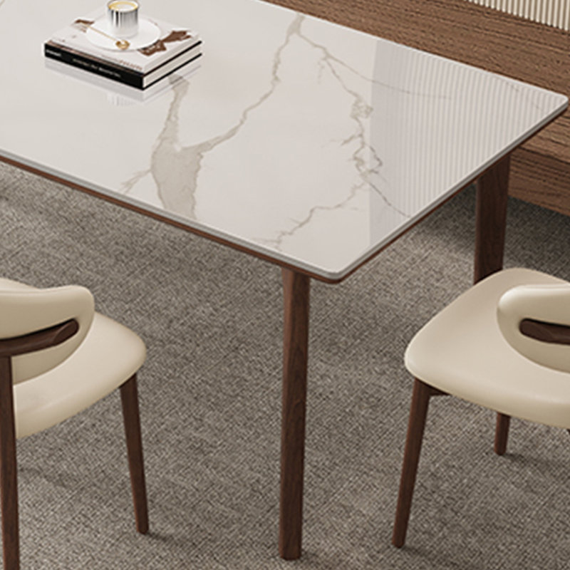 Table de salle à manger haut de gamme luxueuse, H 29,52 po x L 70,86 po x l 31,49 po