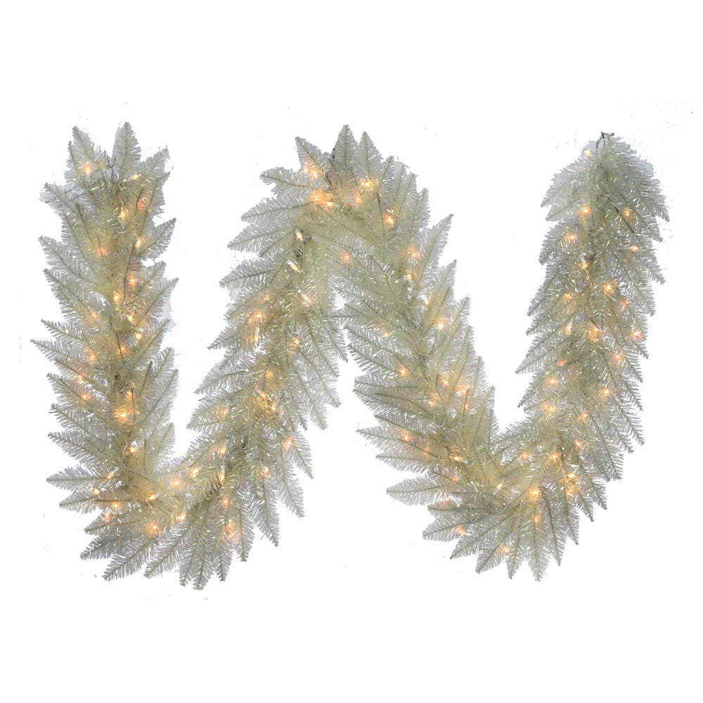 72'' in. Lighted Faux Garland