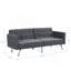 Canapé-lit Canapé-lit convertible pliant gris foncé