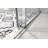 6063 Frameless One Fixed And One Shifted Shower Door, 70MM 304 Stainless Steel Large Pulleys With Adjustable Soft Closing Function,With Nano Easy Cleaning,Stick Explosion-Proof Menbrance-111670819