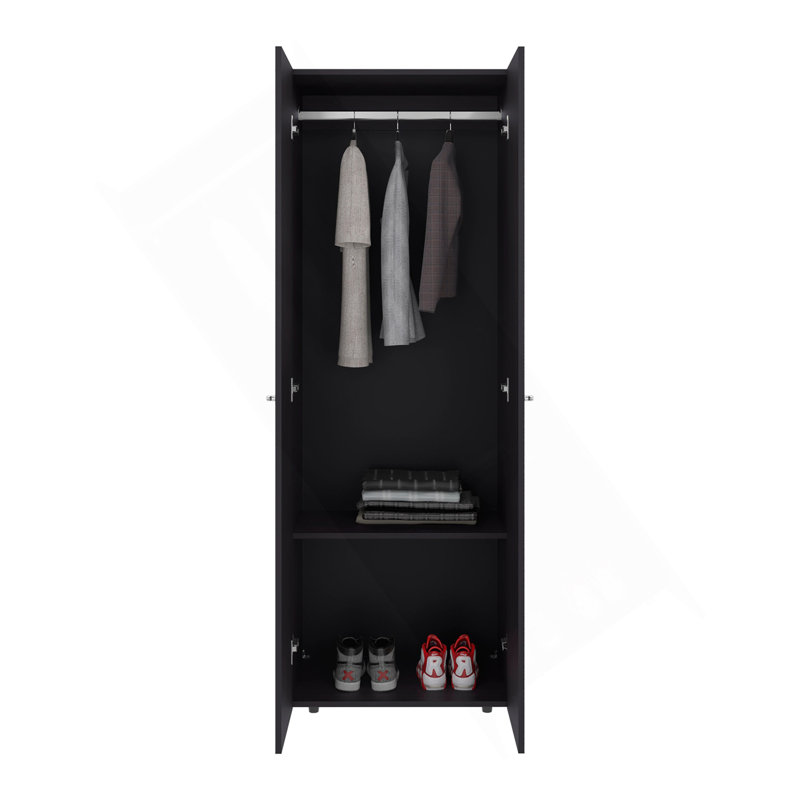 Armoire haute à 2 portes Wenge, Wengé