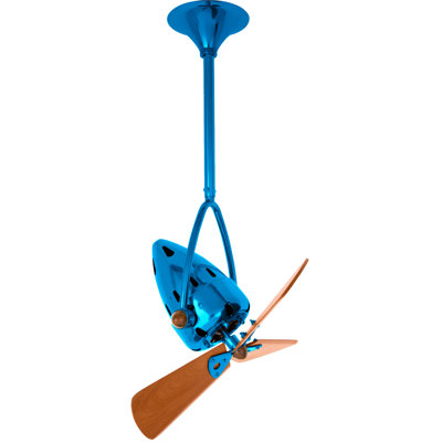 16" Jarold Directional 3 Blade Ceiling Fan