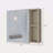 Medicine Cabinet, Mirror, Two External Shelves, Single Door Cabinet, Three Interior Shelves-598971005