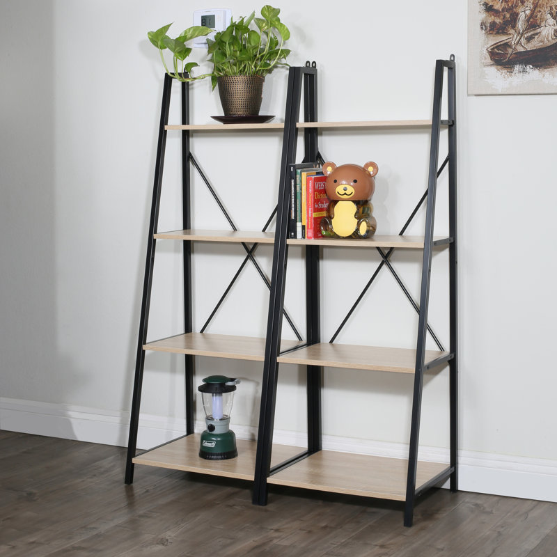 Victorine Ladder Bookcase, Oak