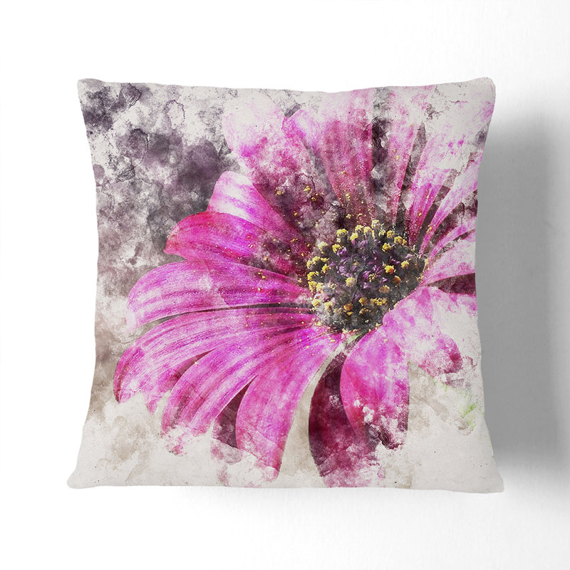 Square Throw Cushion, 40cm H x 40cm W x 15cm D