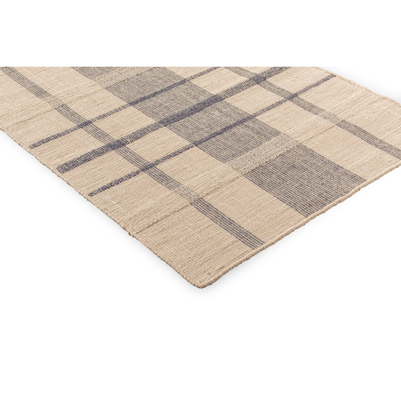 Tapis à rayures et carreaux Block, Tapis de couloir 2 pi 2 po x 7 pi 7 po