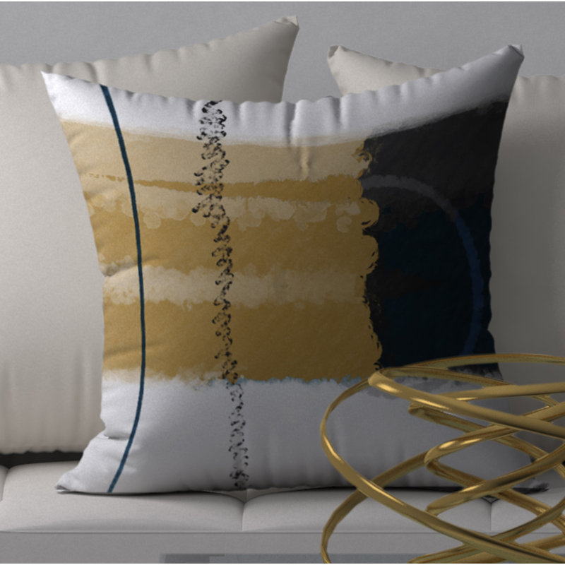 Reversible Throw Pillow, 24" x 24"