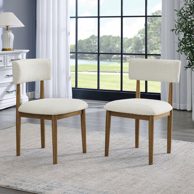 Ensemble de 2 chaises d'appoint Darla