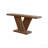 66" L Modern X-Leg Console Table With Solid Wood Veneer, Sturdy Entryway Hallway Table For Small Space, Mid-Century Narrow Sofa Table With Geometric Design & Wide Top, Walnut-840579560-840579561-840579566