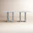 Dern Metal Base Dining Table