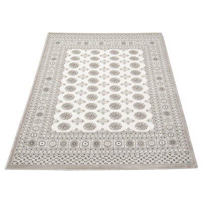 Tapis ivoire / gris Tandridge