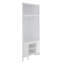 Lena 85 cm W Hall Tree with Storage Bench and Shoe Storage