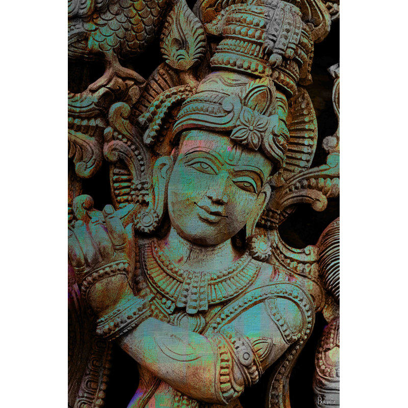 Parvez Taj - Wrapped Canvas Print, 45cm H x 30cm W
