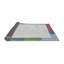 Tapis orange motif/vert/bleu-293985238