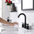 Widespread 2-handle Bathroom Faucet with Drain Assembly-61752830
