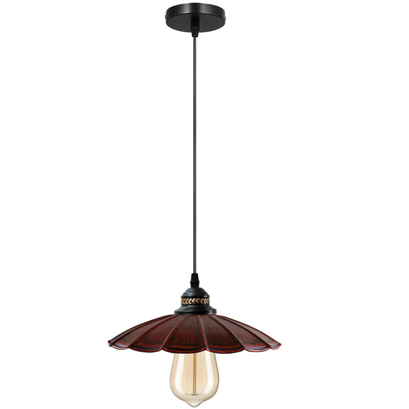 Moorpark 1 - Light Pendant, Rustic Red