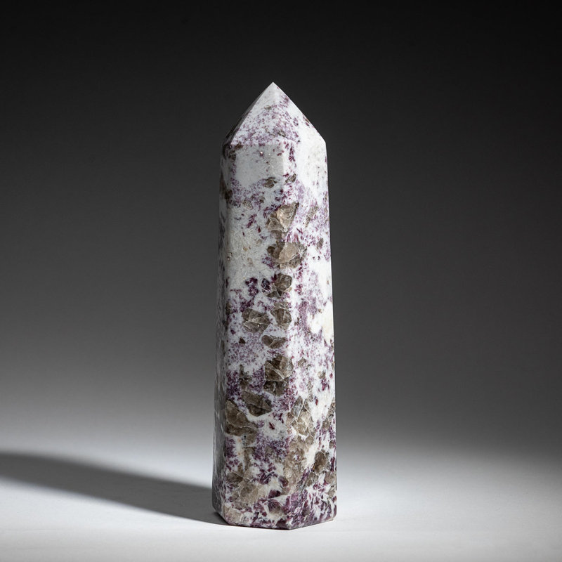 Polished Ruby in Quartz Point from India (2.6 lbs)