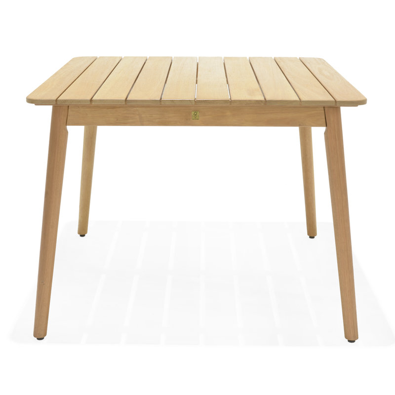  Petite table de salle à manger d'extérieur en bois Fiji FSC